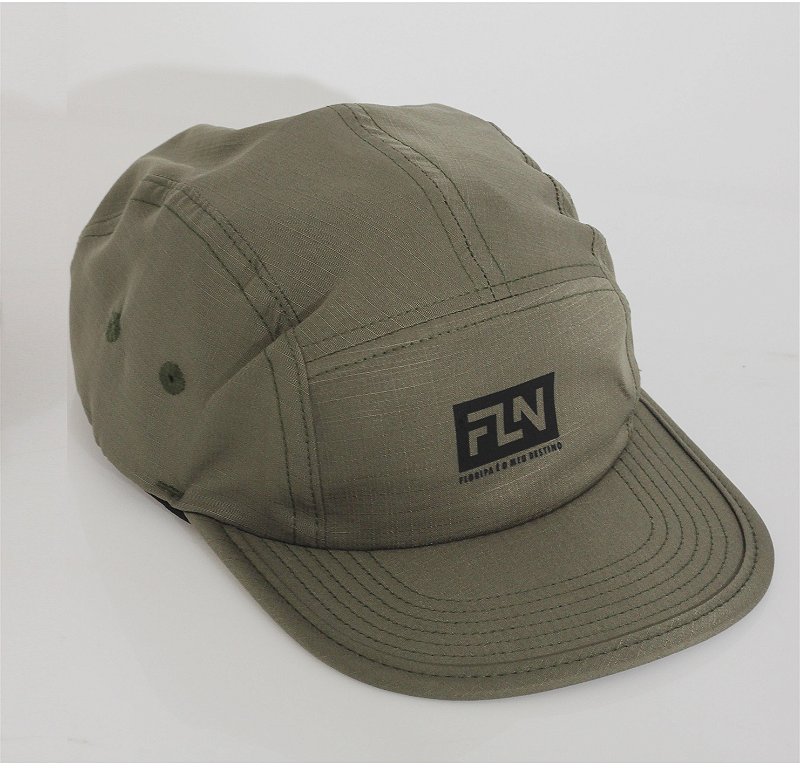 Boné Five Panel Logo FLN Floripa é meu destino Verde