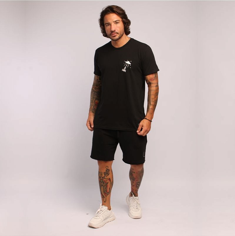 Camiseta me leva pra Floripa Preta