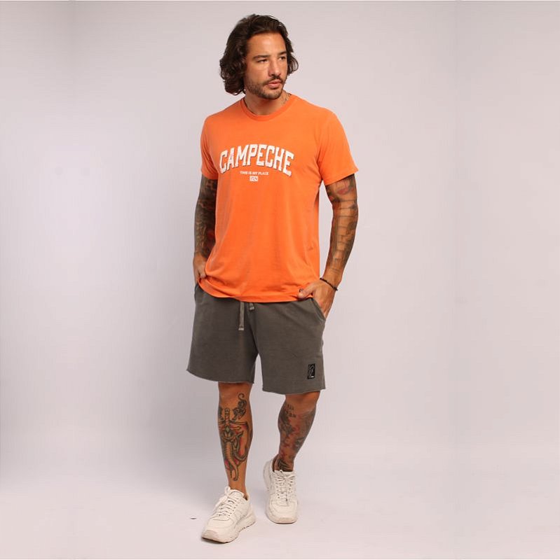 Camiseta Campeche Laranja