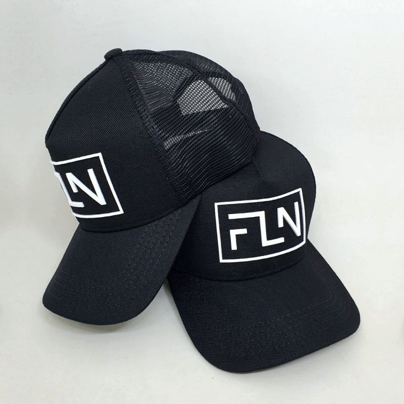 Boné FLN Trucker Preto Clássico