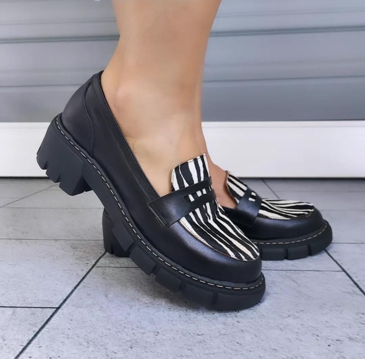 Mocassim Couro