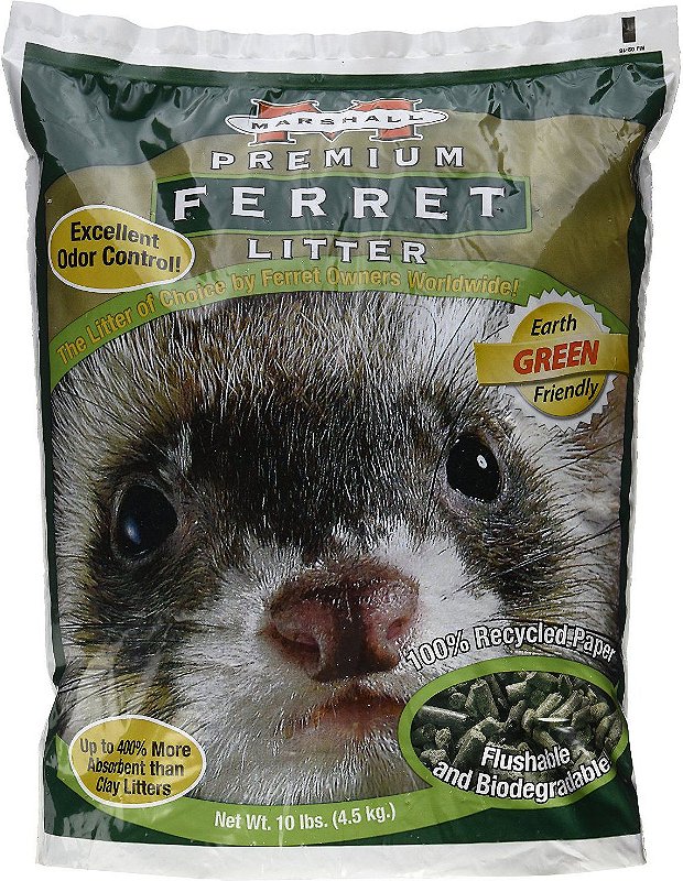 Granulado Marshall Premium Odor Control Ferret Litter Ferrets