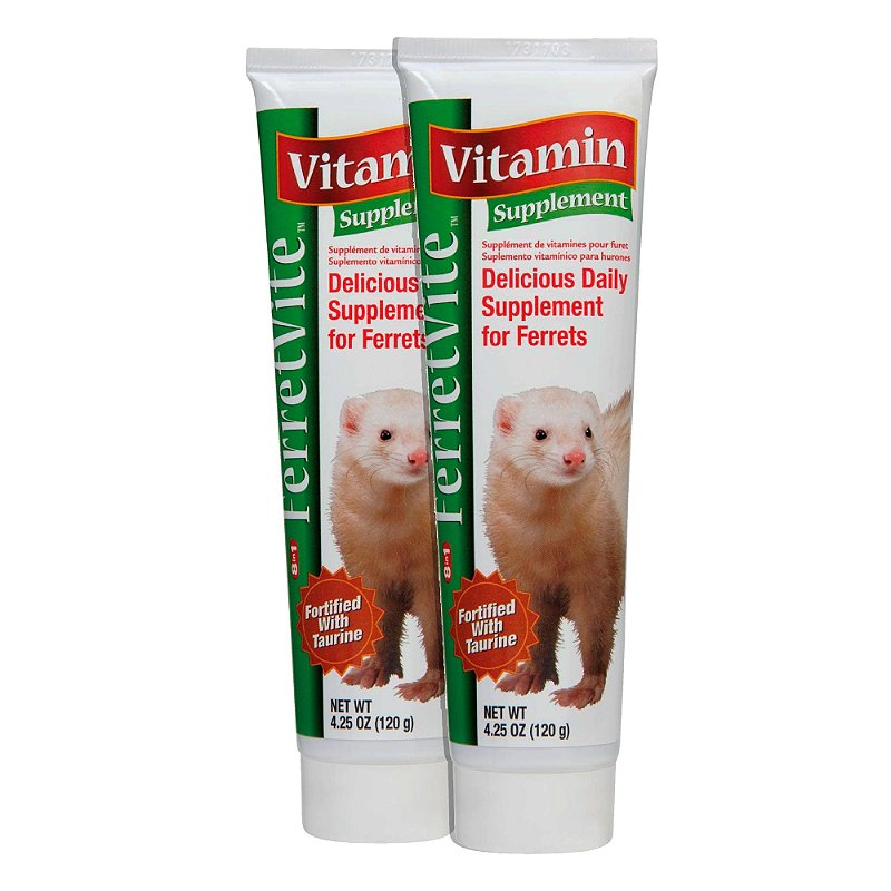 Kit 2x Suplemento Vitamínico Ferretvite 8in1 Ferrets produtos