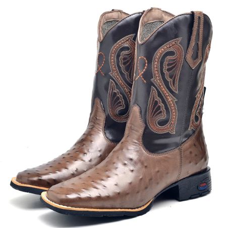 bota country preta masculina