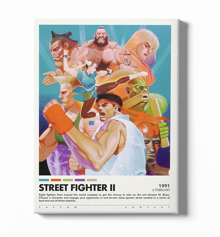 Poster Cartaz Jogo Street Fighter 5 A - Pop Arte Poster - Pôster - Magazine  Luiza