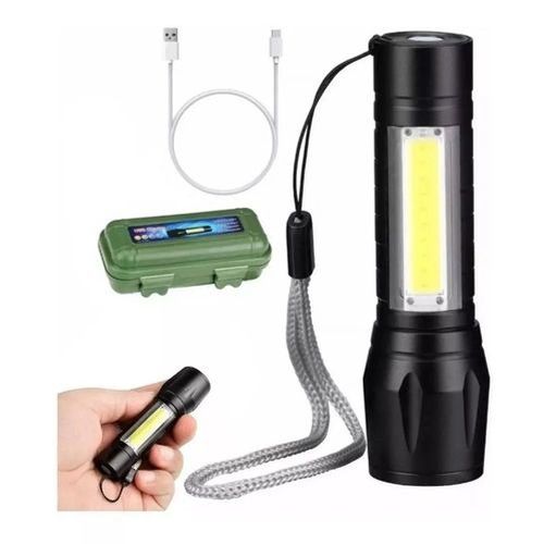 Lanterna Recarregável T6 Tática Policial - Shopping Variedade - eletrônicos
