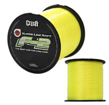 ルアー・フライ RUBLEX CELTA SPESIAL CELTA ALTA ONDEX Linha Celta F-2 Amarela 600m - Escolha Bitola - Tsunami Fishing