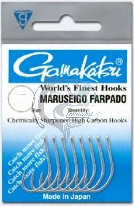 Anzol Gamakatsu Maruseigo Farpado - Escolha o Tamanho - Tsunami