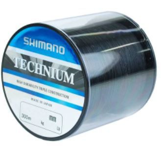LINHA MONOFILAMENTO SHIMANO TECHNIUM 300M - ESCOLHA BITOLA - Tsunami Fishing