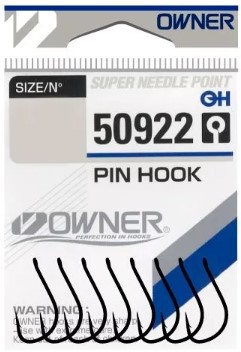 ANZOL OWNER PIN HOOK 50922 - Escolha Tamanho - Tsunami Fishing