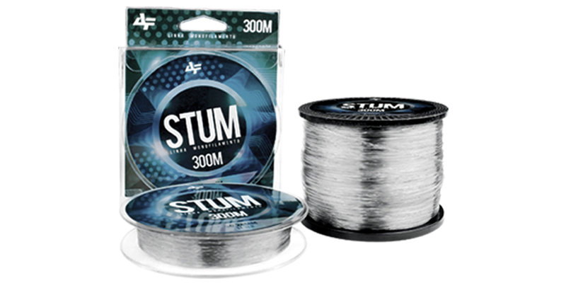 Stum Linha Monofilamento Albatroz Stum Gray 300m - Escolha Bitola - Tsunami ...