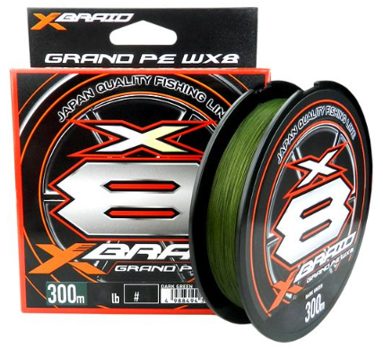 Linha Multifilamento YGK X-Braid Grand PE WX8 8X - 150m - Tsunami