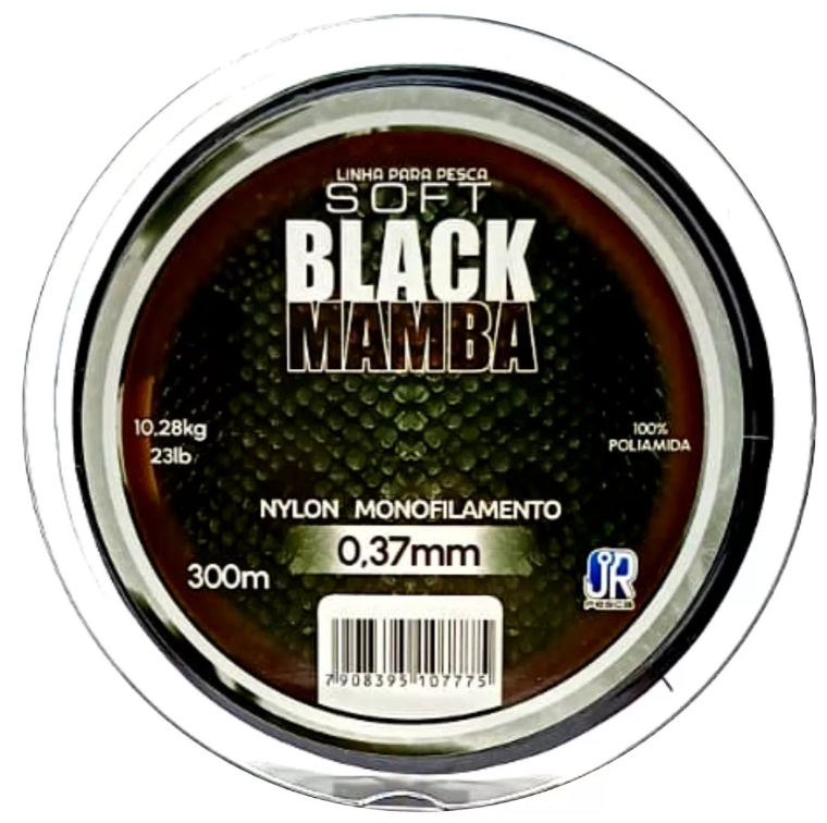 BLACK MAMBA REGENERATION　ヨーヨー Linha Monofilamento black mamba jr pesca - escolha a bitola