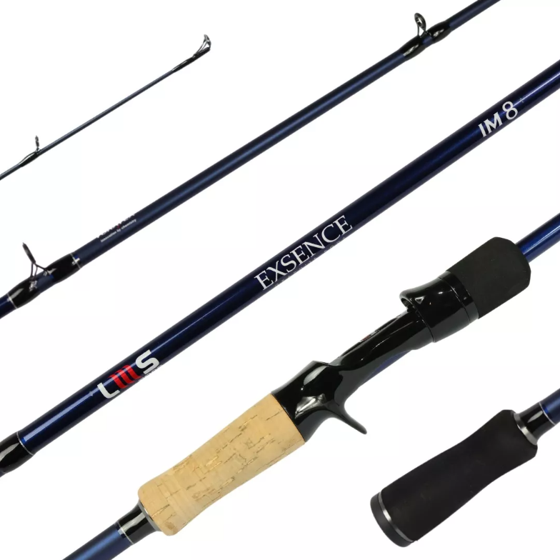 Vara de Carretilha Lumis Exsence Blue 2,40m 20-50Lb - Tsunami Fishing