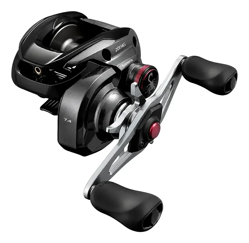 Carretilha Shimano Scorpion 200/201 XG - Escolha o Lado - Tsunami