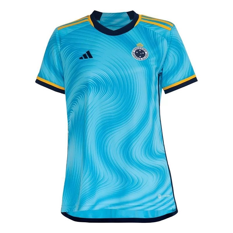 Camisa Cruzeiro Infantil Jogo 3 Adidas 2023 - Alga Sports