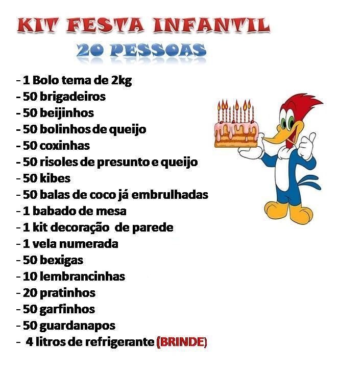 Conjunto de decoração do bolo para festa de aniversário infantil