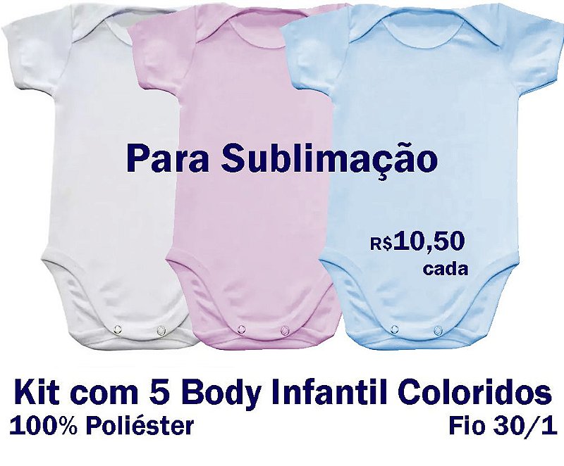 body infantil - QUALIJU MALHAS - FÁBRICA DE CAMISETA, VENDA DE CAMISETAS NO  ATACADO COM MELHOR PREÇO DO BRASIL.