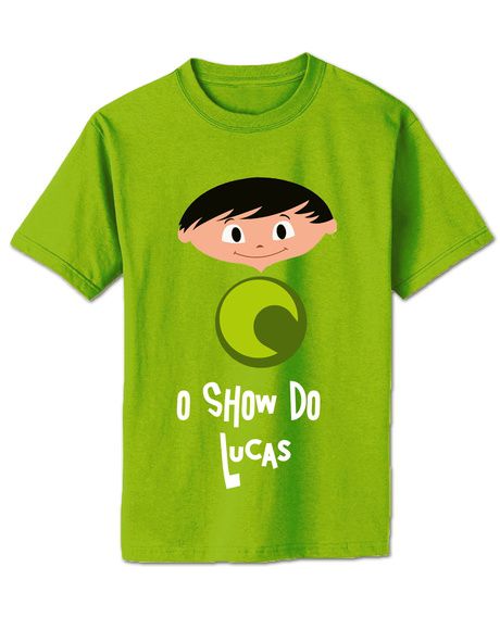 Camiseta Infantil O Show da Luna Jupiter - Espaço QK