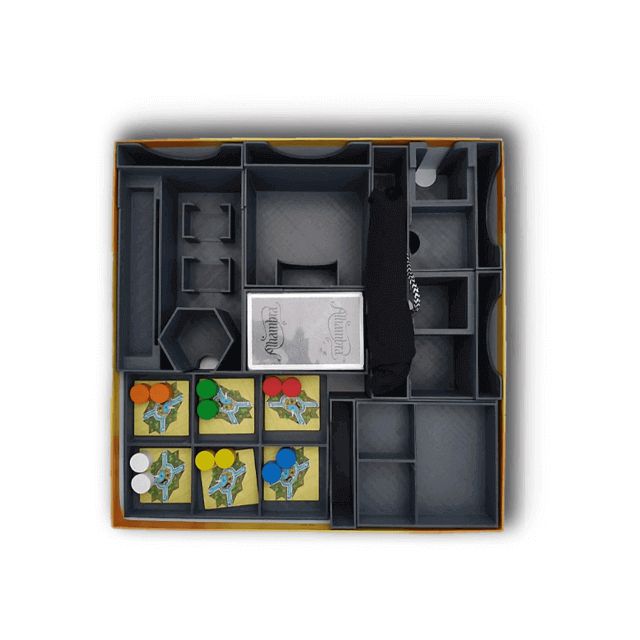 Alhambra - Insert - Ludo 3D - Impressão 3D para Jogos de Tabuleiro