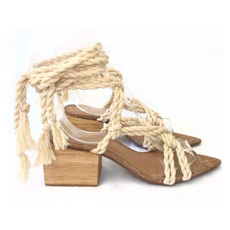 Sandália Rope Natural.