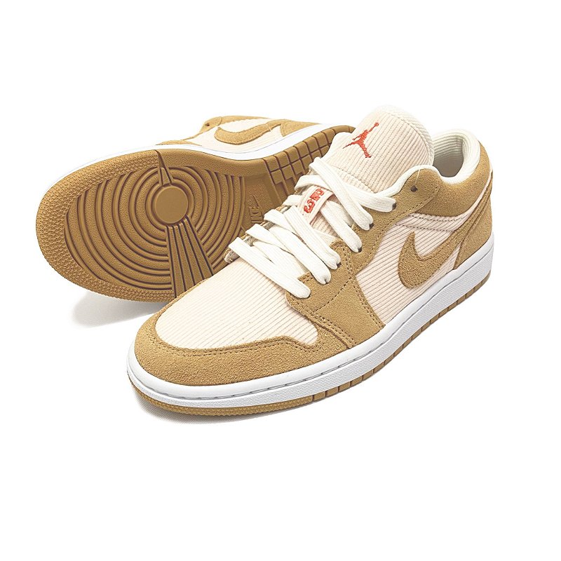 Nike Air Jordan 1 Low SE "Twine Orange Quartz" (W) Under Drop