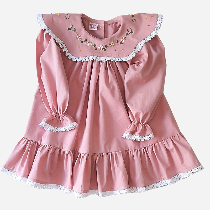Vestido Maria Eugênia Rosê