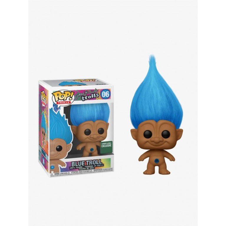 Funko Pop! Trolls Good Luck Trolls Blue Troll 06 Exclusivo