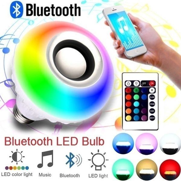 EXCLUSIVO EXCLUSIVO Lampada Led Bluetooth Luz Colorida Rgb Toca Música  Aproveite os Descontos Não Perca Tempo Aproveite os Descontos Não Perca  Tempo