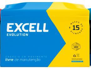 Bateria Excell Evolution EFX 60DD/E 60AH 15 Meses de Garantia ( A Base de  Troca ) - Multy Autotech Baterias Automotivas