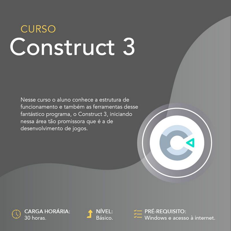 Curso de desenvolvimento de jogos com Construct 2