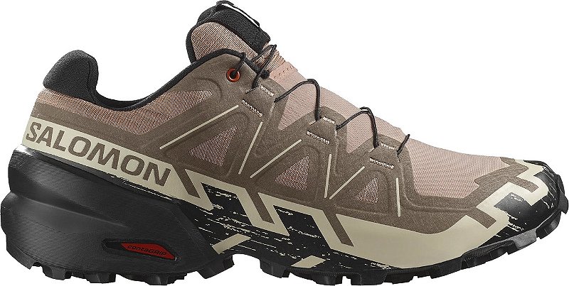Tênis Salomon Speedcross 6 Masculino - Pt/Mr - CIA das BOTAS