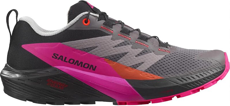 Tênis Salomon Sense Ride 5 Masculino - Pt/Rs - CIA das BOTAS