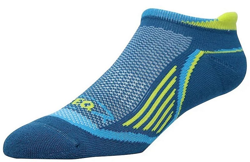 Meia Azteq Fitrun Coolmax® - Az/Am - CIA das BOTAS | Trekking