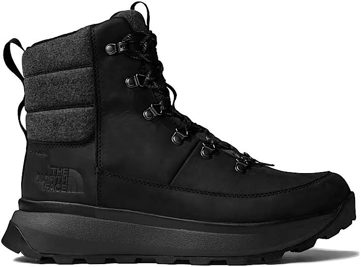 Bota The North Face Bergen Leather WP Masculina - Preta - CIA das