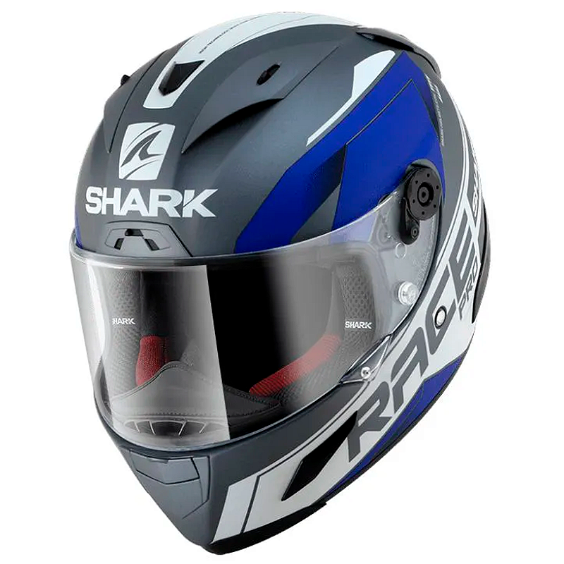 Capacete Shark Race R-Pro Saver AWB - Menta Motos - A Melhor Loja