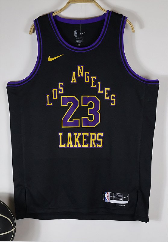 Camisa de Basquete Los Angeles Lakers City Edition 2024 - Lebron James -  Dunk Import - Camisas de Basquete, Futebol Americano, Baseball e Hockey