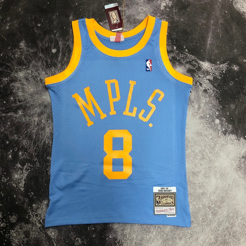 Camisa de Basquete Los Angeles Lakers MPLS Hardwood Classics Dunk Import Camisas de Basquete Futebol Americano Baseball e Hockey