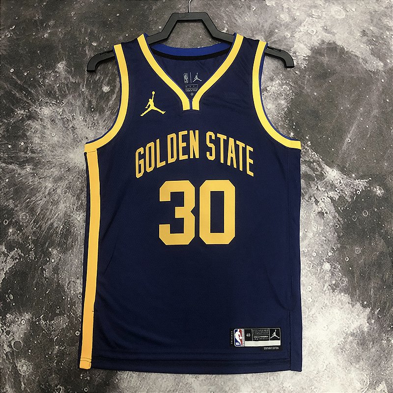 Camisa de Basquete Golden State Warriors 30 Stephen Curry Dunk Import Camisas de Basquete Futebol Americano Baseball e Hockey