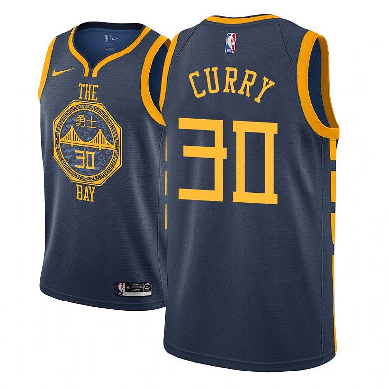 Camisas Golden State Warriors - City Edition - 30 Stephen Curry - 11 Klay  Thompson - Dunk Import - Camisas de Basquete, Futebol Americano, Baseball e  Hockey