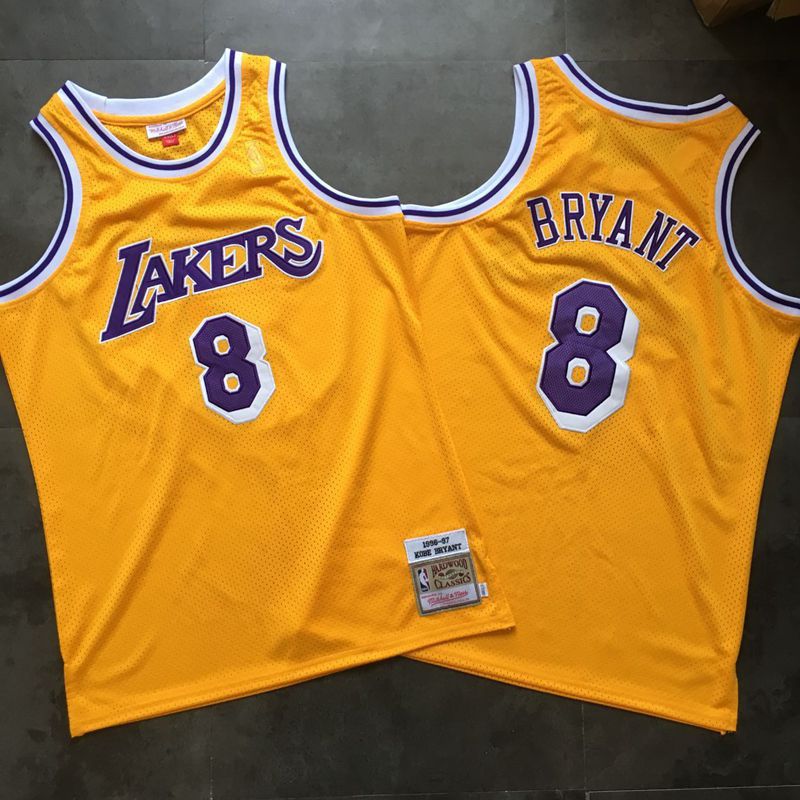 Camisa Los Angeles Lakers Hardwood Classics Authentic - 8 Kobe Bryant -  Dunk Import - Camisas de Basquete, Futebol Americano, Baseball e Hockey
