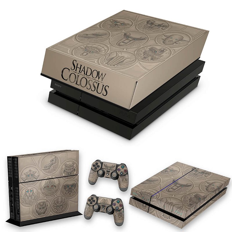 PS4 Fat Capa Anti Poeira - Shadow Of The Colossus - Pop Arte Skins