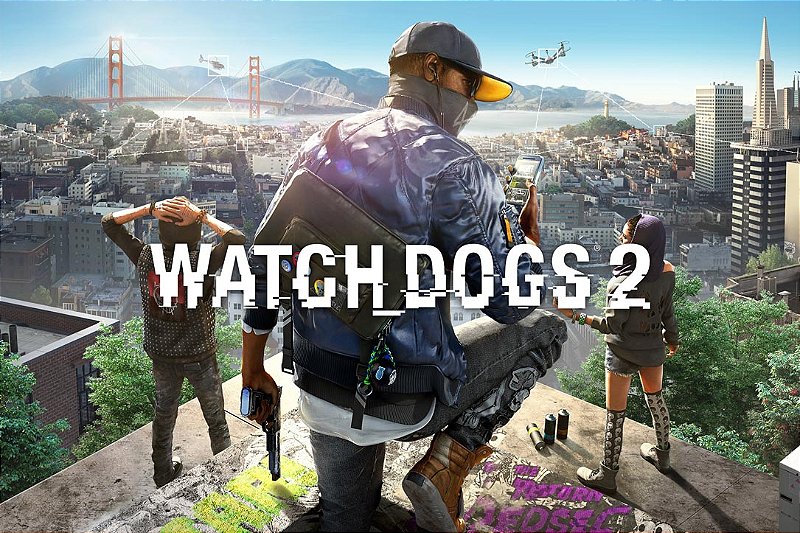 Poster Watch Dogs 2 A Pop Arte Skins