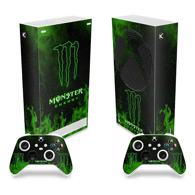 Skin Xbox Series S - Monster Energy Drink - Pop Arte Skins