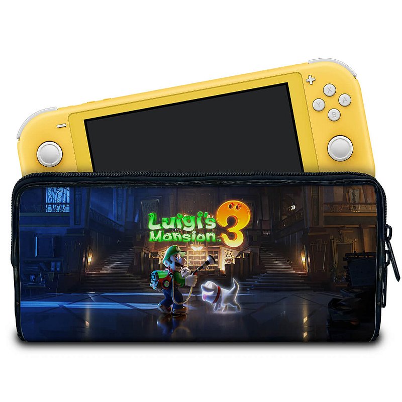 Case Para Nintendo Switch Lite Bolsa Estojo Luigi s Mansion 3