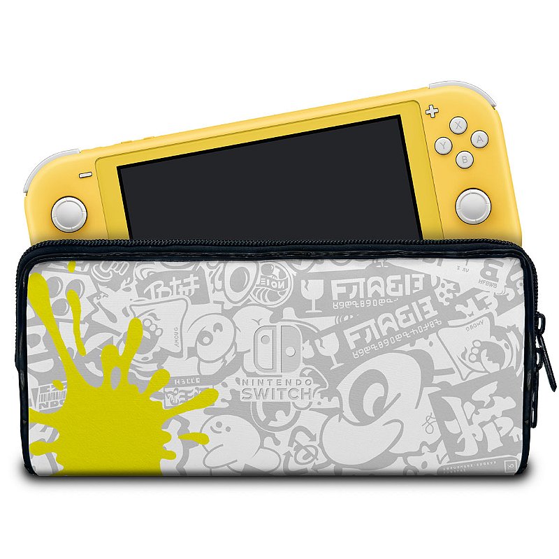 Nintendo Switch Lite + Splatoon 3 + ケース case-nintendo-switch-lite-