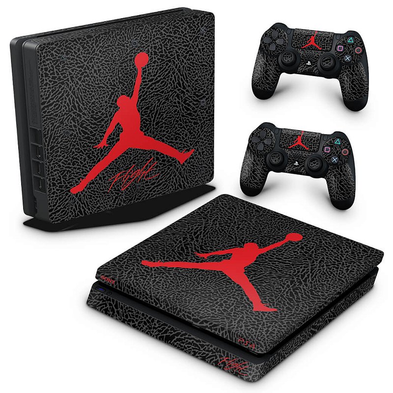 PS4 Slim Skin Air Jordan Flight Pop Arte Skins