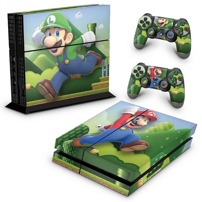 Capa Compatível PS4 Fat Anti Poeira - Super Mario Bros - Pop Arte Skins -  Capa para PS4 - Magazine Luiza