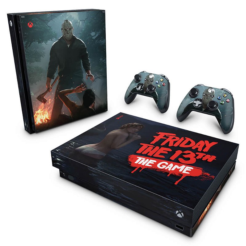 Xbox One X Skin - Friday the 13th The game - Sexta-Feira 13 - Pop Arte Skins
