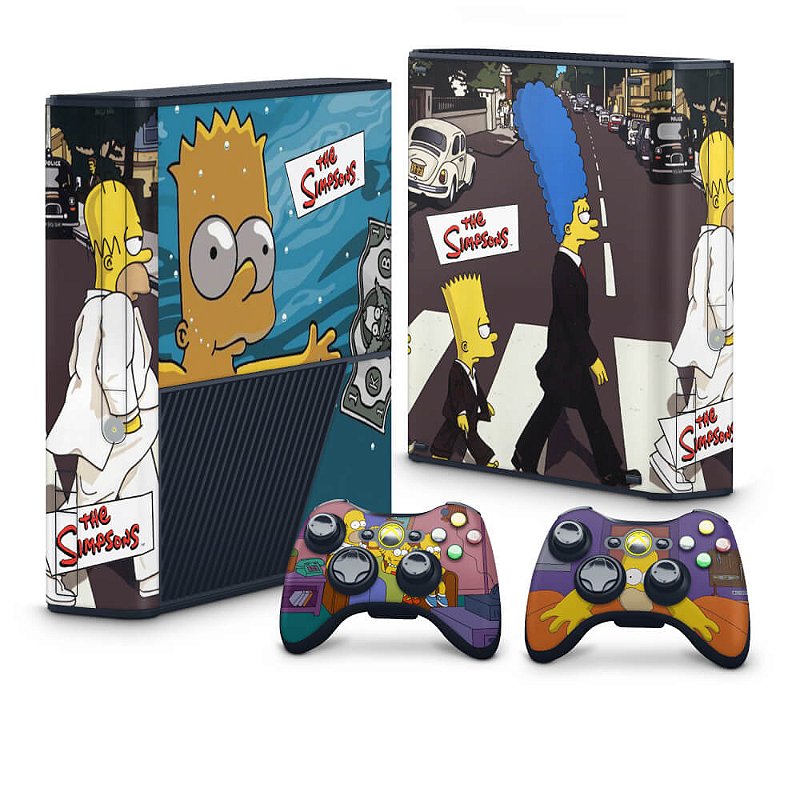 Xbox 360 Super Slim Skin Simpsons Pop Arte Skins